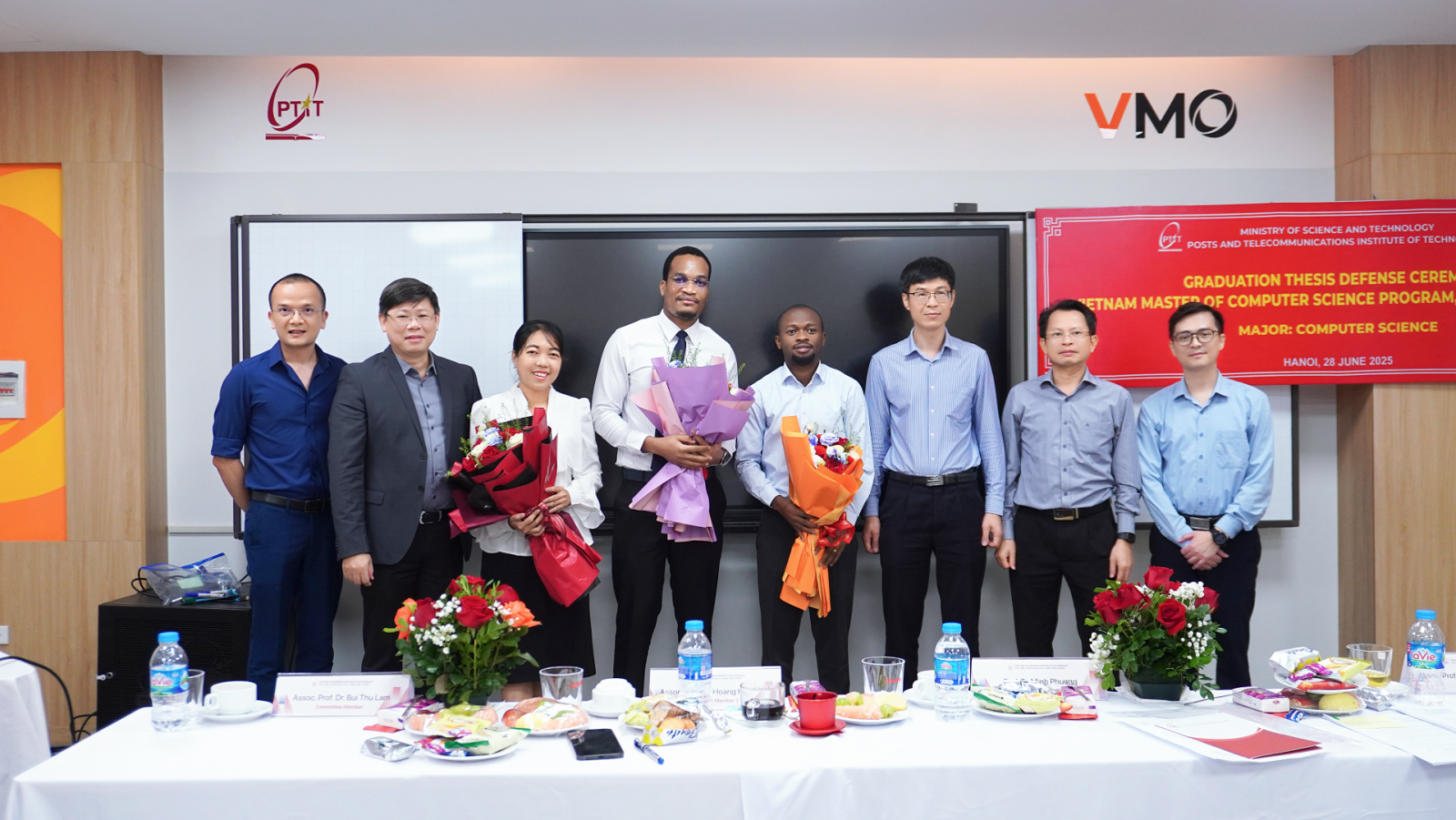 Master of Computer Science Thesis Defense Ceremony Taught by English, Cohort 2023 - 2025